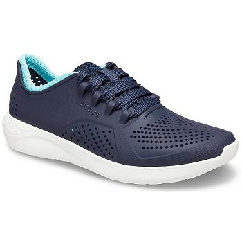 Crocs LiteRide Pacer Tmavomodre - Damske Tenisky